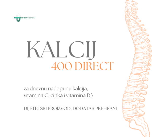 KALCIJ 400 DIRECT (LUPRIV PHARM)