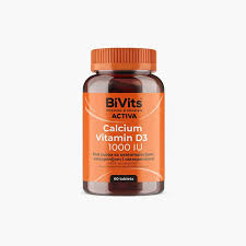 BIVITS CALCIUM 400 MG +VITAMIN D3 1000 IU TBL A60