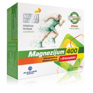ALKALOID MAGNEZIJ 400 DIREKT VREĆICE A20