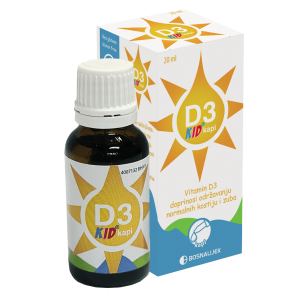 VITAMIN D3 KIDS 200 I.J. ORALNE KAPI 20 ML