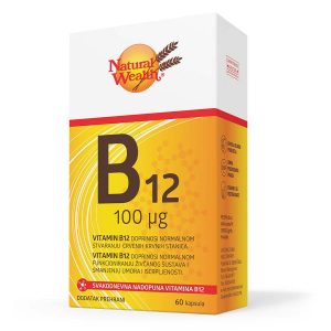 NATURAL WELTH VITAMIN B12 CPS A 60
