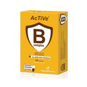 ACTIVE B COMPLEX + FOLAT CAPS A 30