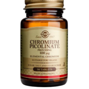 SOLGAR KROM PIKOLINAT 100 MG TBL A 90