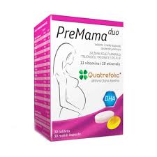 PREMAMA DUO QUATREFOLIC 30 TBL+30 CAPS