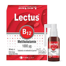 LECTUS METHYLCOBALAMIN (B12) SPREJ 1000 MCG 10 ML