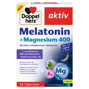DH AKTIV MELATONIN + MAGNESIUM 400 TBL 30