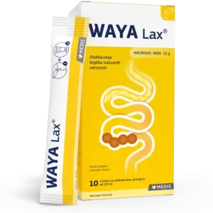 WAYA LAX ORALNA OTOPINA S OKUSOM CITRUSA VREĆICE 10X20 ML