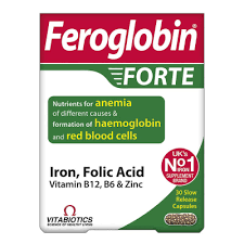 FEROGLOBIN FORTE CAPS SA SPORIM OSLOBAĐANJEM A 30