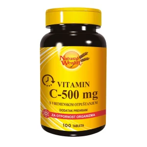 NATURAL WE.C 500 MG 100 TBL