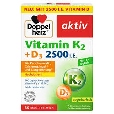 DH AKTIV VITAMIN K2+D3 2500 I.E. 30 TBL