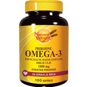 NATURAL WE. OMEGA 3 100 X 1000 MG