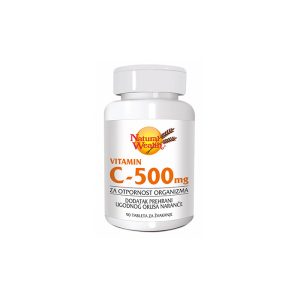 NATURAL WEALTH VITAMIN C-500MG TABLETE ZA ŽVAKANJE A90