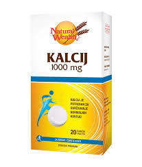 NATURAL WE.KALCIJ 1000 MG ŠUMEĆI