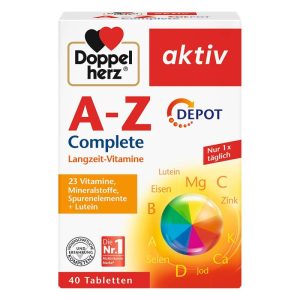 DOPPELHERZ VITAMINI A-Z TBL A 40