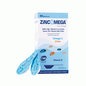 ZINCOMEGA TEČNI DODATAK PREHRANI U KAŠIKAMA 20 X 5 ML