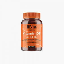 BIVITS VITAMIN D3 400 IU TBL A 60
