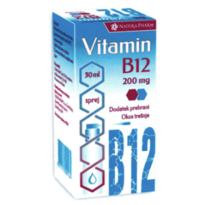 VITAMIN B 12 200 MCG SPREJ 30 ML