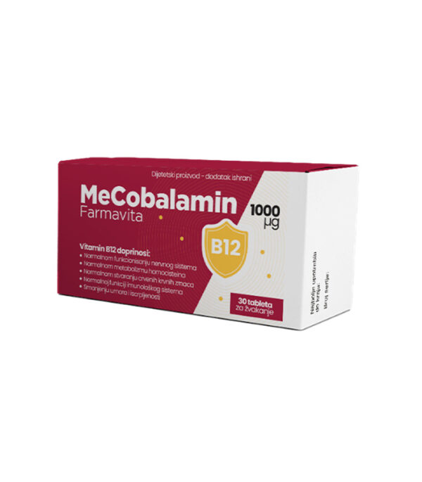 MECOBALAMIN TBL 30 X 1000 MCG