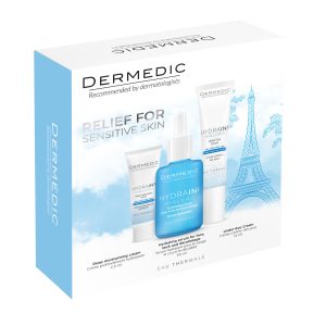 DERMEDIC HYDRAIN 3 SET / KREMA ZA PODRUČJE OKO OČIJU 15 ML + KREMA ZA DUBINSKU HIDRATACIJU 50 ML