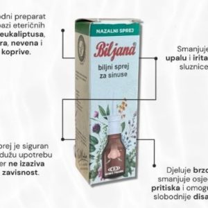 MOBIS BILJANA SPREJ ZA SINUSE 30 ML