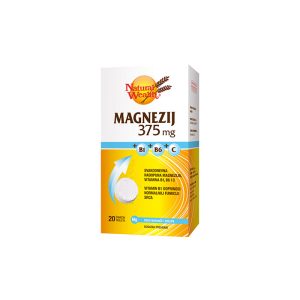 NATURAL WEALTH MAGNEZIJ 375 ŠUMEĆE TABLETE A20