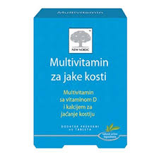 NEW NORDIC MULTIVITAMIN ZA JAKE KOSTI TBL A 60