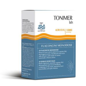 TONIMER LAB AEROSOL MONODOZE 1000 MOSM/KG 18 X 3 ML