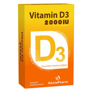 VITAMIN D3 2000 KAPSULE A30 ABELA PHARM