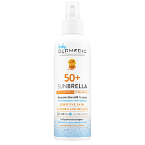 DERMEDIC BABY SUNBRELLA SPF 50 + MLIJEKO ZA DJECU U SPREJU 150 ML