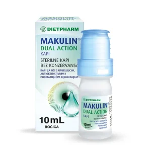DIETPHARM MAKULIN DUAL ACTION KAPI ZA OČI 10 ML