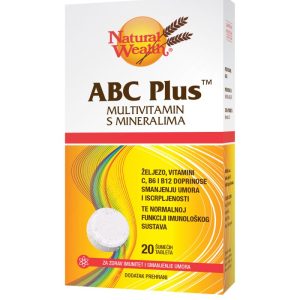 NATURAL WEALTH ABC PLUS ŠUMEĆE TABLETE A20