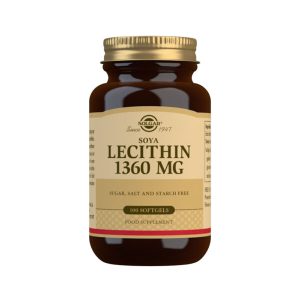 SOLGAR LECITHIN 1360MG CAPS. A100