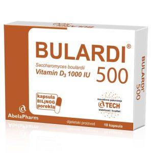 BULARDI 500 + VITAMIN D3 1000 I.U. A10 KAPSULE
