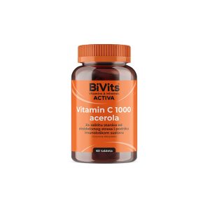 BIVITIS Vitamin C 1000 i acerola TBL A60