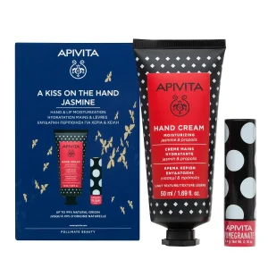 APIVITA SET (KREMA ZA RUKE + BALZAM ZA USNE)