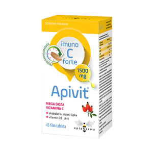 APIVIT IMUNO C 1500 TABLETE A 45