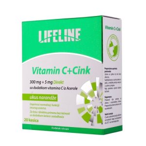 LIFELINE VITAMIN C+CINK VREĆICE A20