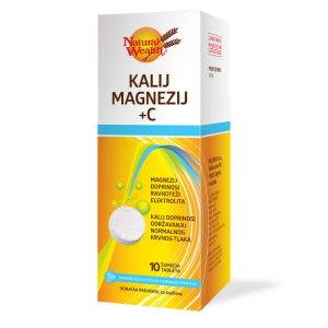 NATURAL WEALTH KALIJ MAGNEZIJ+C ŠUMEĆE TABLETE A10