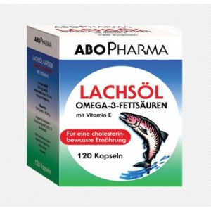 ABO LASHOL OMEGA 3 + VIT. E CAPS. 120
