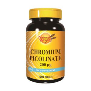 NATURAL WEALTH CHROM PICOLINAT TABLETE 200MG A100