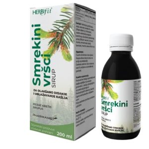 HERBIFIT SIRUP SMREKINI VRŠCI 200ML