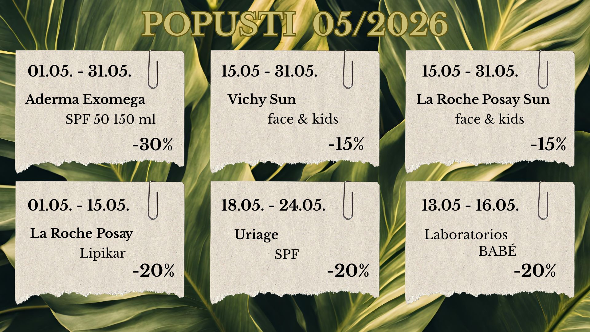 POPUSTI