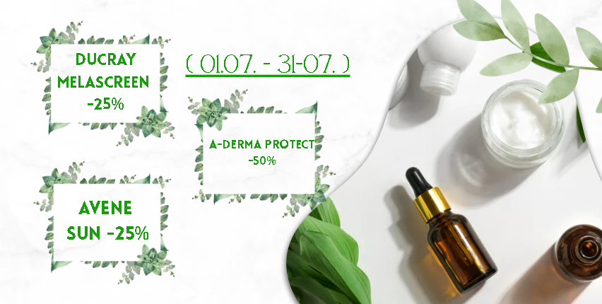 DUCRAY, A-DERMA, AVENE